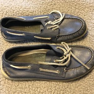 Blue Sperry's Men's size 8M